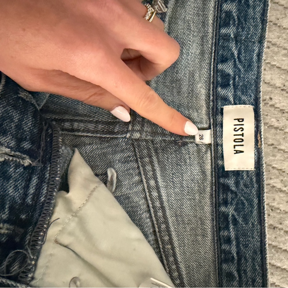 Pistola Cassie Super High Rise straight jeans - Picture 5 of 5